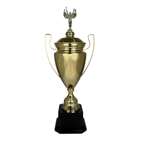 Trofeo de Copa de Metal con Figura Serie M1